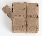 SEALED PACKET OF 10 KYNOCH No. 2 MUSKET ROUNDS