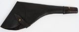 LONDON MADE LARGE PERCUSSION REVOLVER HOLSTER