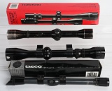 6 VINTAGE RIFLE SCOPES LYMAN BUSHNELL REDFIELD