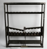 VIETNAM WAR ERA M-16 SMALL ARMS LOCKING RACK