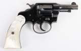 PRE-WAR POLICE POSITIVE REVOLVER - PEARLS