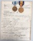 WW1 NEW YORK SERVICE MEDALS & DISCHARGE GROUP WWI