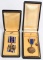 WWII US AIR CORPS NAMED DFC AND AIR MEDAL SETS