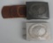 WWII NAZI GERMAN LUFTWAFFE BELT BUCKLE LOT OF 2