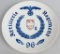 WWII NAZI ARTILLERIE REGIMENT 96 MEASSEN PLATE
