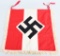 WWII NAZI GERMAN HJ FANFARE TRUMPET BANNER