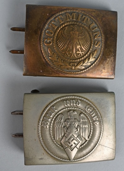 WWII NAZI GERMAN HJ REICHSWEHR BELT BUCKLE LOT 2