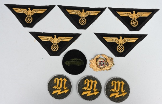 WWII NAZI GERMAN INSIGNIA POLICE REICHSBAHN HEER
