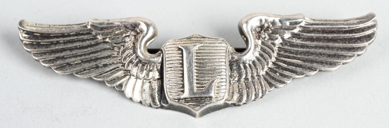 WWII US ARMY AIR CORPS LIAISON PILOT WINGS NAMED