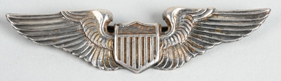 WWII US AIR CORPS ANGUS & COOTE PILOT WINGS WW2