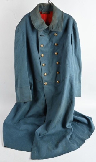 INDIAN WARS SKY BLUE OVERCOAT BY BROOKS BROTHERS