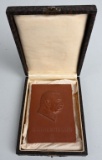 WW1 IMPERIAL GERMAN MEISSEN PLAQUE OF V HINDENBURG