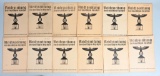 WW2 1937 NAZI GERMAN EDUCATORS MAGAZINES 12 ISSUES
