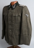 WWII WAFFEN SS HAUPTSTURMFÜHRER'S SERVICE TUNIC