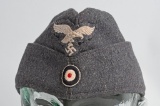 WWII NAZI GERMAN LUFTWAFFE OVERSEAS CAP HAT WW2
