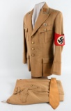 WWII NAZI GERMAN NSDAP BLOCKLEITER UNIFORM GROUP