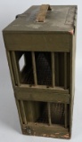WWII US ARMY PIGEON CARRIER PG-104/CB WW2