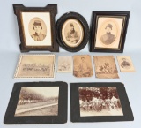 CIVIL WAR ALBUMAN LOT OF SOLDIERS INCLUDING GAR