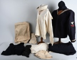 WW1 NAMED US NAVY GROUPING UNIFORMS DUFFLE BAG WWI