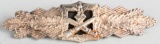 WWII NAZI GERMAN CLOSE COMBAT CLASP IN SILVER F&BL