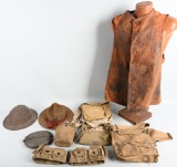 WW1 LARGE LOT OF WW1 US ARMY FIELD GEAR MESS KITS