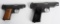 LOT (2) PRE WAR ORTIGIES SEMI AUTO PISTOLS