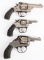 LOT (3) EARLY POCKET REVOLVERS