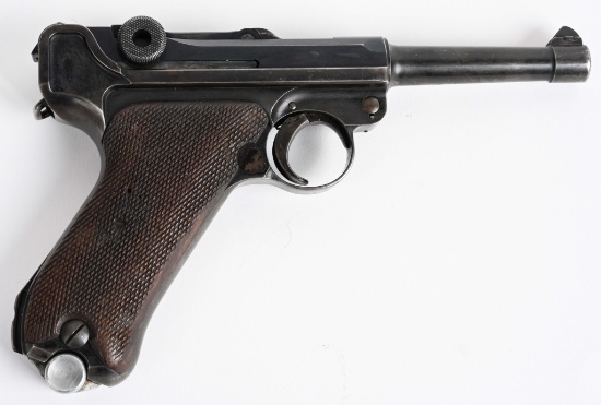 DWM P-08 COMMERCIAL LUGER CAL, 9MM