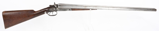 PARKER BROTHERS HAMMER DOUBLE 12 BORE SHOTGUN
