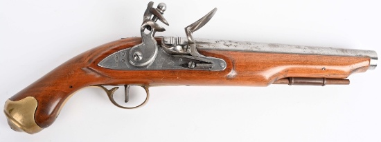REPRODUCTION BRITISH TOWER FLINT PISTOL.