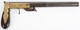 1840's THURBER STYLE UNDER HAMMER TARGET PISTOL