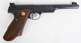 FINE PRE WAR COLT TARGET WOODSMAN SEMI AUTO PISTOL