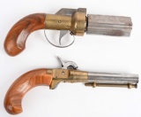 PAIR OF REPRODUCTION POCKET PISTOLS