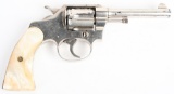 COLT POLICE POSITIVE .32 NICKEL FINISH W / PEARLS