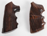 LOT OF (2) COLT PYTHON CUSTOM COCOBOLO GRIPS