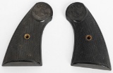 RARE SET COLT 1892 ARMY GUTTA PERCHA GRIPS