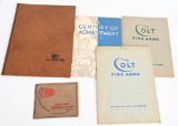 LOT (5) VINTAGE COLT CATALOGS