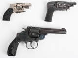 LOT OF (3) C&R DOUBLE ACTION REVOLVERS