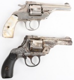 PAIR OF TOPBREAK AMERICAN REVOLVERS