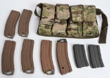 14 20-30 rd. AR-15 MAGAZINES EMA + MSAR + CARRIER