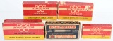 5 BOXES VINTAGE AMMUNITION .35 REM, .33 WIN + MORE