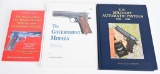 3 FIREARMS REFERENCE BOOKS 1911 PISTOLS