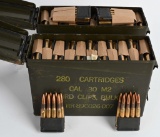 560 rds USGI .30-06 M1 GARAND AMMO ON CLIPS