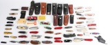 65 VINTAGE + PROMOTIONAL + NEW FOLDING KNIVES