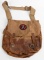 WW1 US ARMY FRENCH MADE MUSETTE BAG 4th AERO PARK