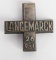 WW1 LANGEMARCK CROSS BADGE GREEN CORPS MEDAL