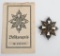 WW1 GERMAN HAMBURG VETERAN’S CROSS W/ DOCUMENT