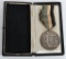 IMPERIAL GERMAN SILVER CASED SHOOTING MEDAL