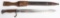 WWI IMPERIAL GERMAN M98 BUTCHER BLADE BAYONET WW1