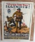 WW1 OVER THE TOP ILLINOIS POSTER BUY WAR BONDS WWI